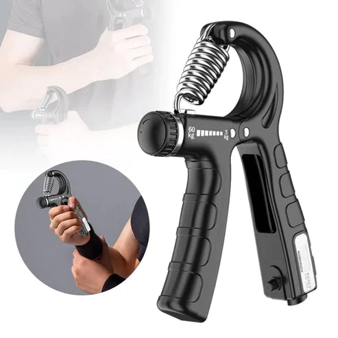 Adjustable Exerciser Hand Gripper With Counter Strengthener | ๐๐จ๐ฎ๐ง๐ญ๐๐ซ ๐๐๐๐ ๐๐จ ๐๐๐๐ ๐๐๐ข๐ ๐ก๐ญ ๐๐๐ฃ๐ฎ๐ฌ๐ญ๐๐๐ฅ๐