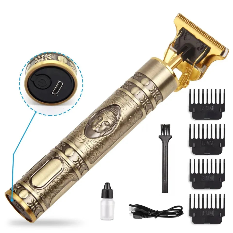 T9 Vintage Hair Trimmer For Men | T9 Rechargeable Shaver Machine For Men| Professional Hair Trimming Machine | Hair Trimmer and Shaver For Boys